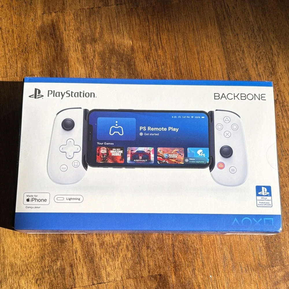 New Sony PlayStation Backbone White Handheld Console